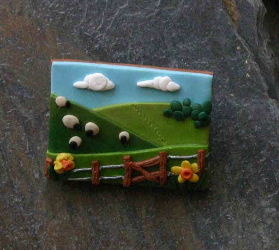 Broach Sheep landscape 1