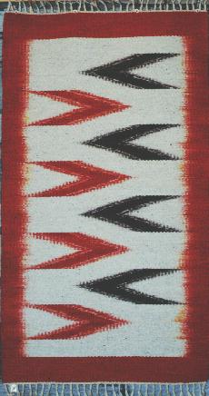 Ikat rug "Flight"