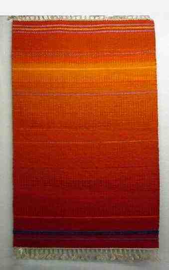 Rug "Tangarine Sky"