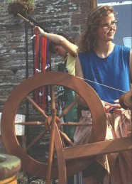 spinning in the sunshine